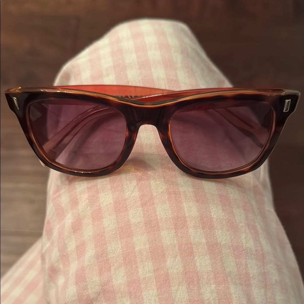 Marc Jacobs Tortoise Shell Sunglasses with Gradient Lenses